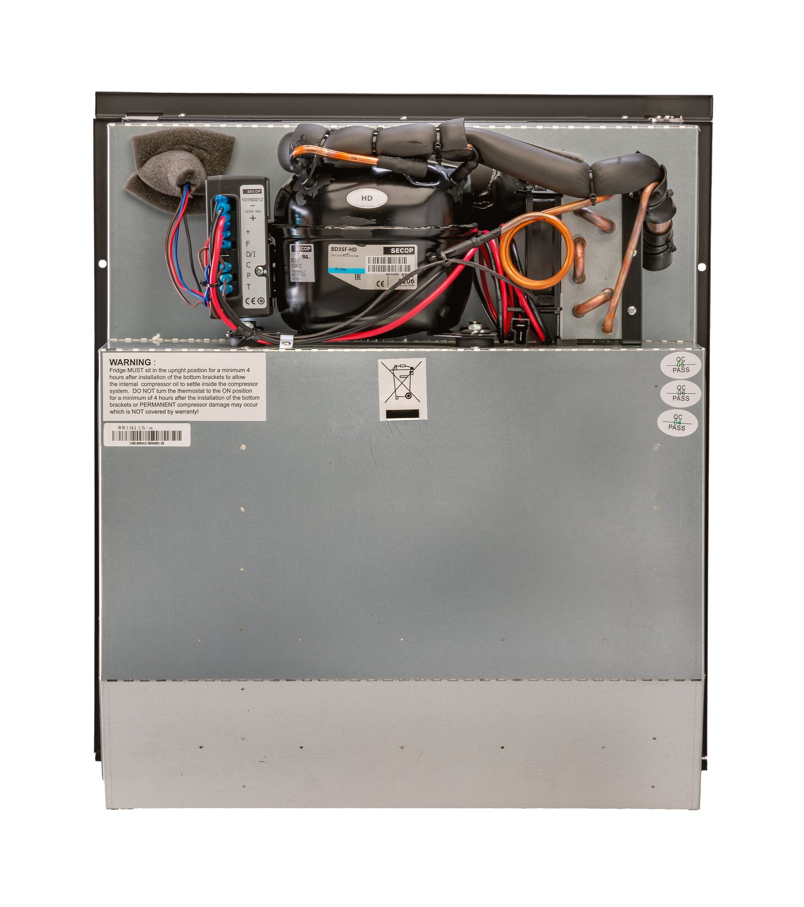 AC/DC Semi-Truck Refrigerator for Commercial Trucks - TruckFridge
